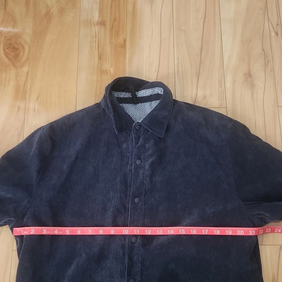 Navy Mens Corduroy Jacket size LARGE - Picture 11 of 15